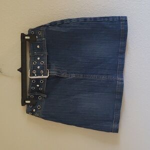 O! Jean Mini Skirt like new